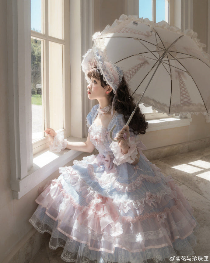 【受注予約5/14まで】Striped Maiden ハートのワンピース