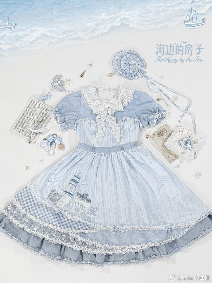 【受注予約6/18まで】The House by the Sea 半袖ワンピース