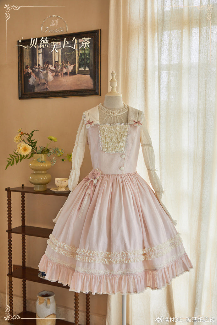 Bedford Afternoon Tea Frill Jumper Skirt