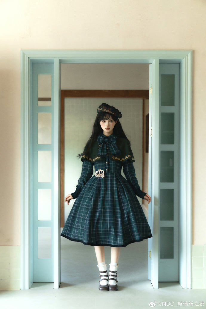 Thistle Crown ロング丈ワンピース