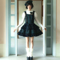 Thistle  Crown フード付きジャンパースカート