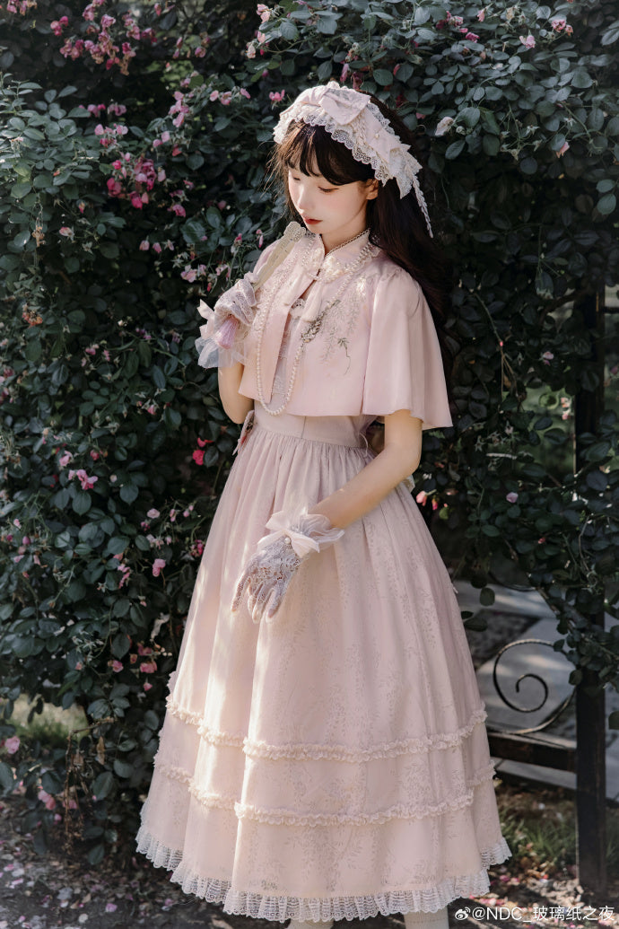【受注予約6/18まで】紫藤幻夢 ショートケープ