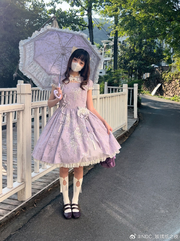 【受注予約6/18まで】紫藤幻夢 オープントップワンピース