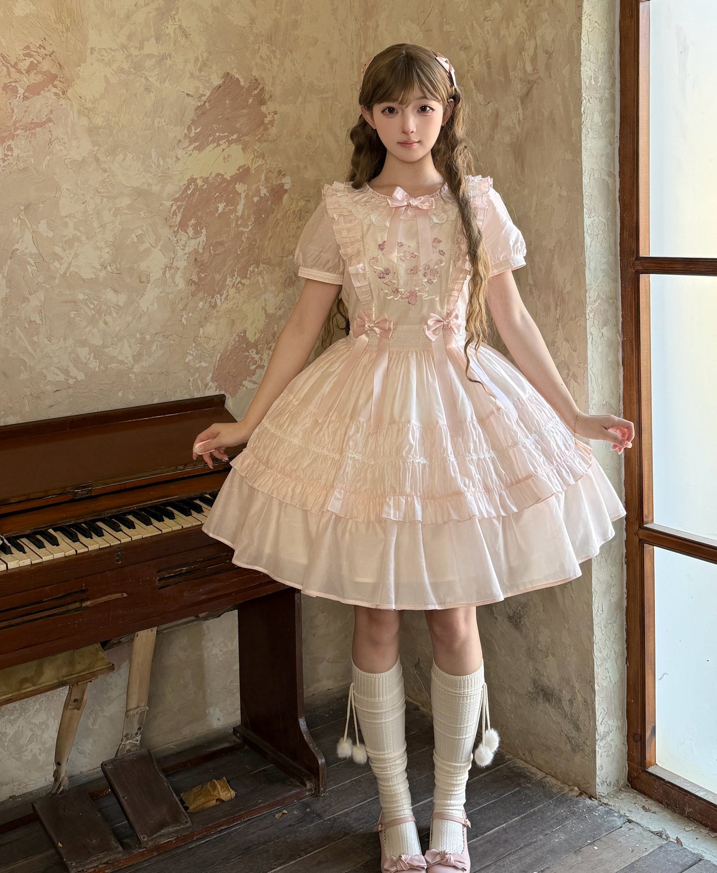 【受注予約1/15まで】春桜2.0 ショート丈ワンピース