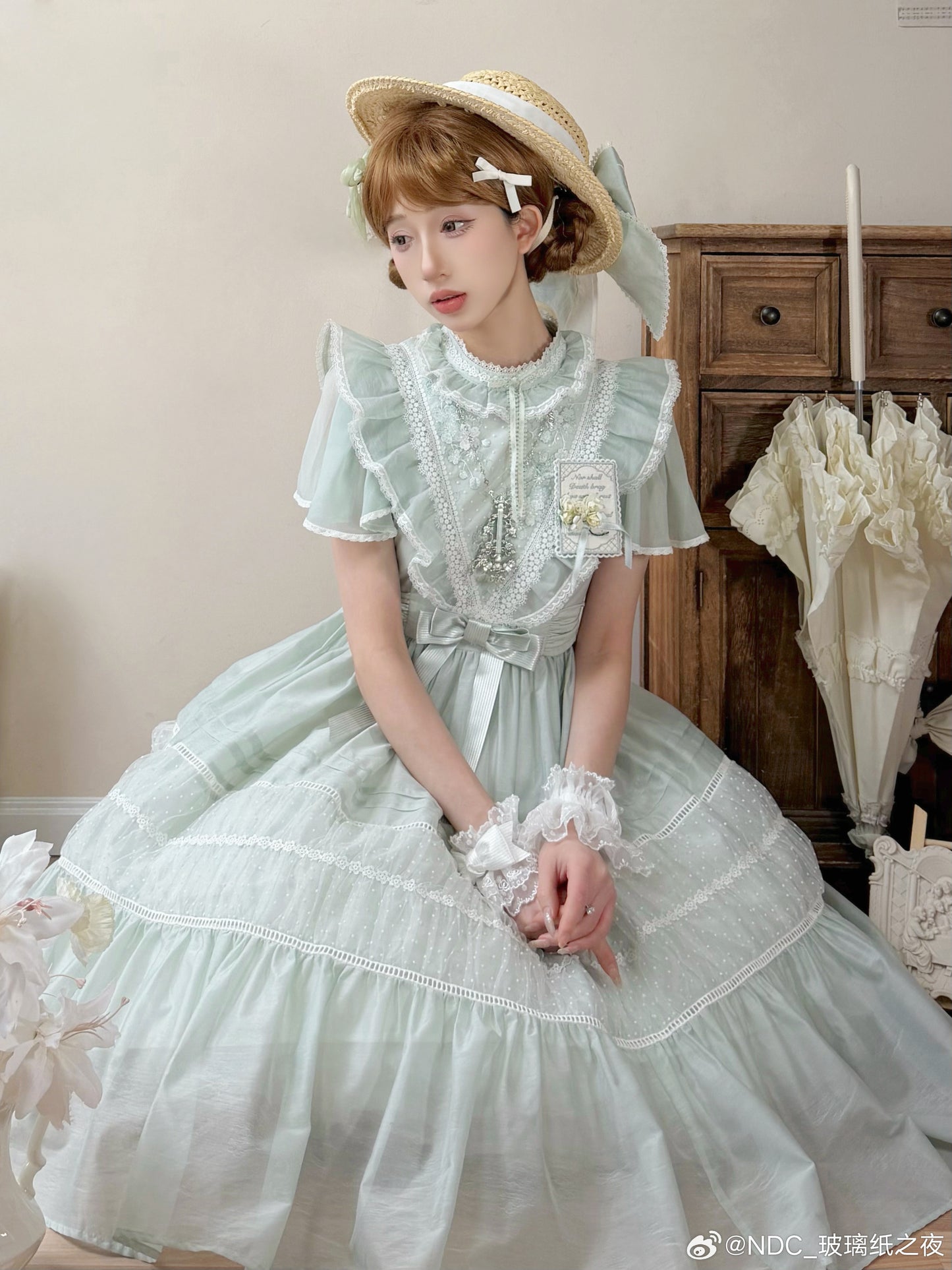 【受注予約1/15まで】春桜2.0 ロング丈ワンピース