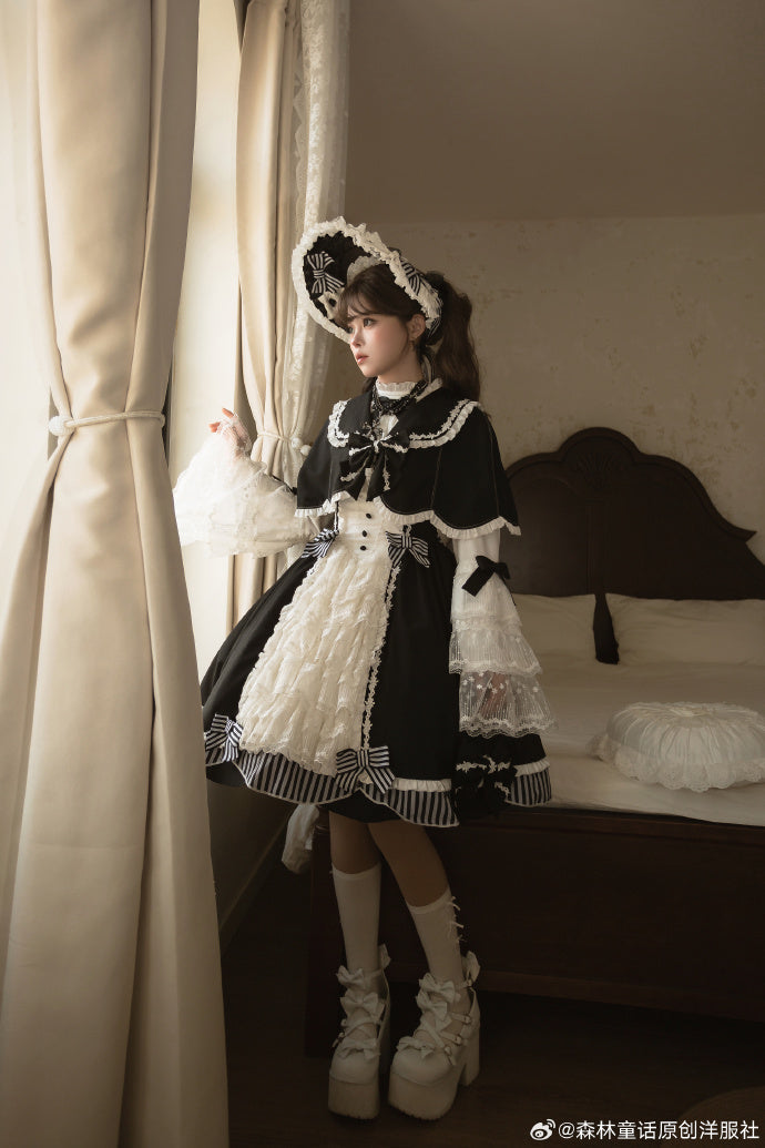 [Pre-orders available until 1/2] Moonlit Night Rhapsody Jumper Skirt and Cape