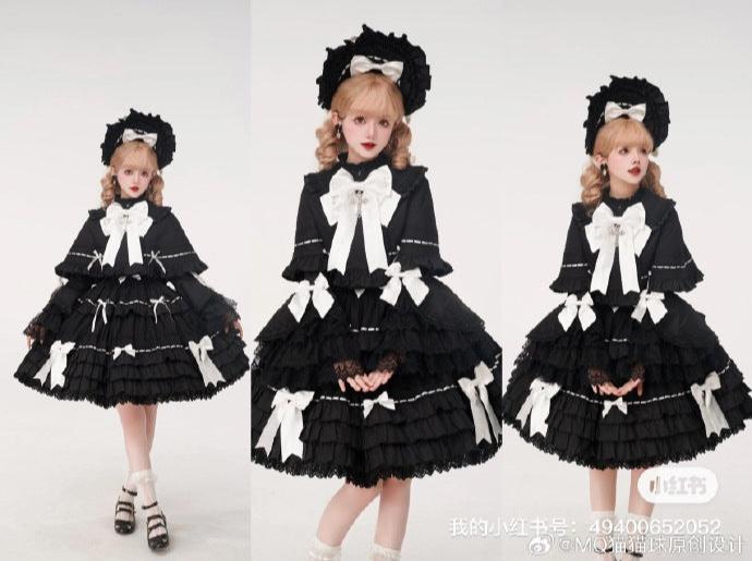 [Pre-orders available until 8/15] Labyrinth Doll 3-piece set: jumper skirt, princess sleeves, and cape