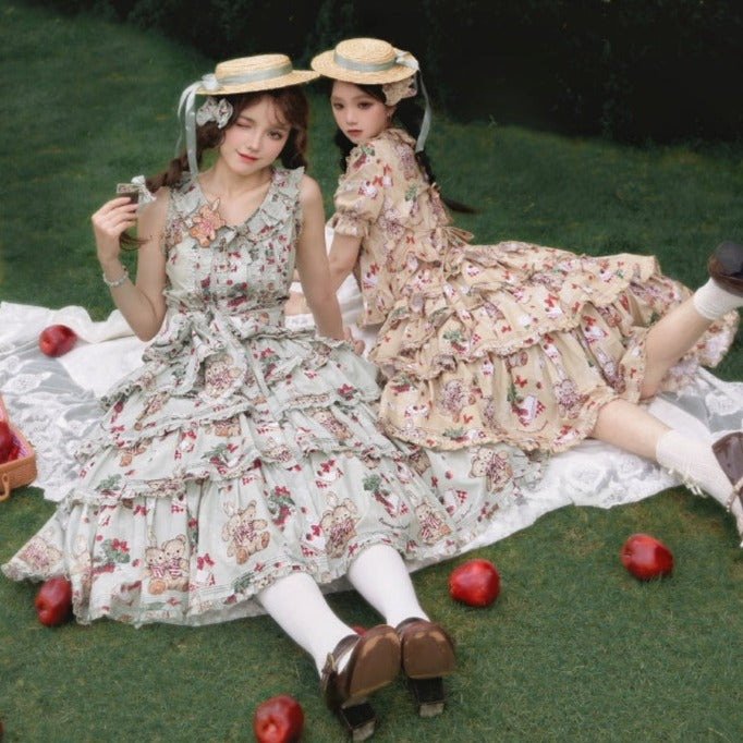 【再販・受注予約5/18まで】Camellia Berry ノースリーブセットアップ・ショート丈