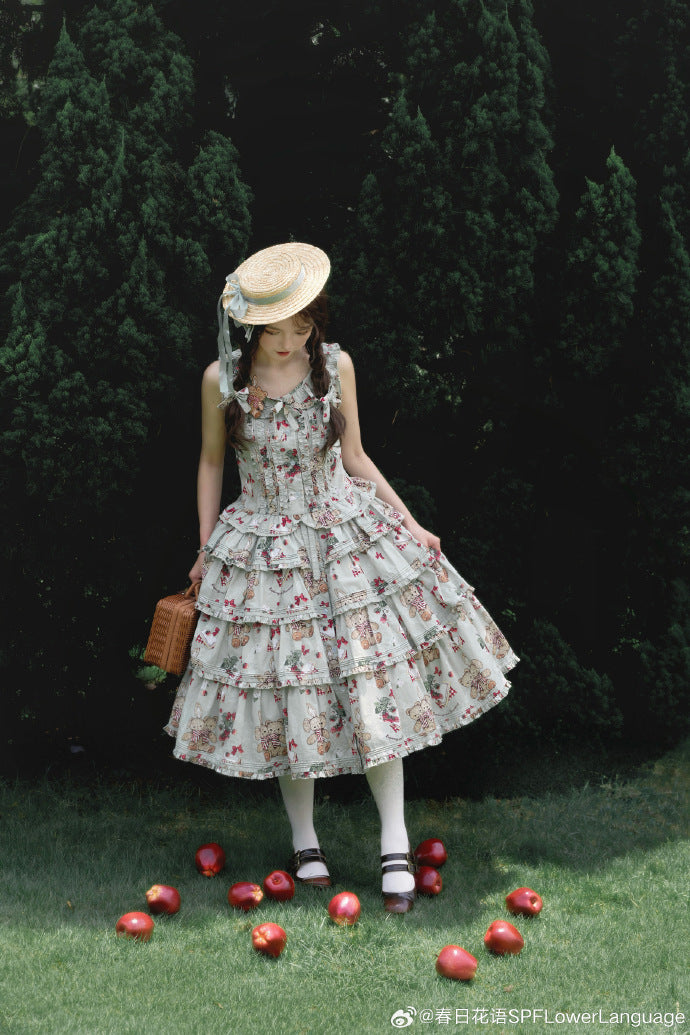 【再販・受注予約5/18まで】Camellia Berry ノースリーブセットアップ・ショート丈