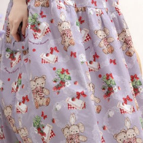 【再販・受注予約5/18まで】Camellia Berry 半袖セットアップ・ロング丈