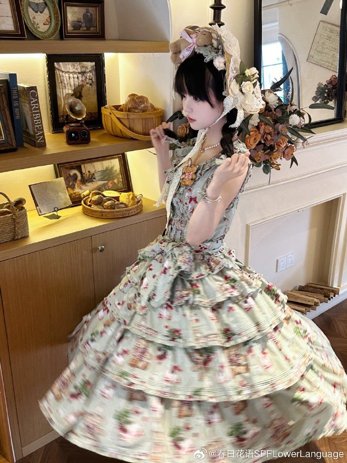 【再販・受注予約5/18まで】Camellia Berry ノースリーブセットアップ・ショート丈