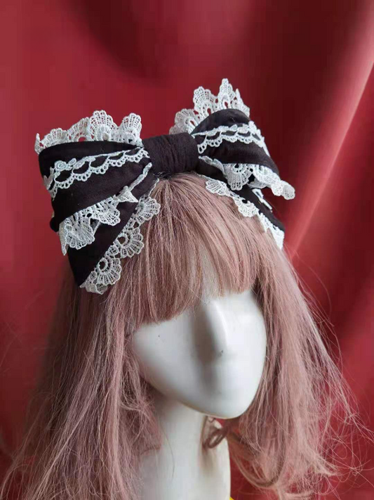 ヴァニラクチュール ヘッドドレス リボン カチューシャ ヴァニラクチュール ヘッドドレス リボン カチューシャ