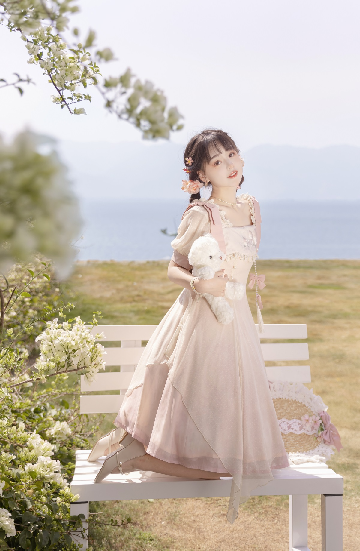 Little Peach スウィートフェアリー半袖ワンピース