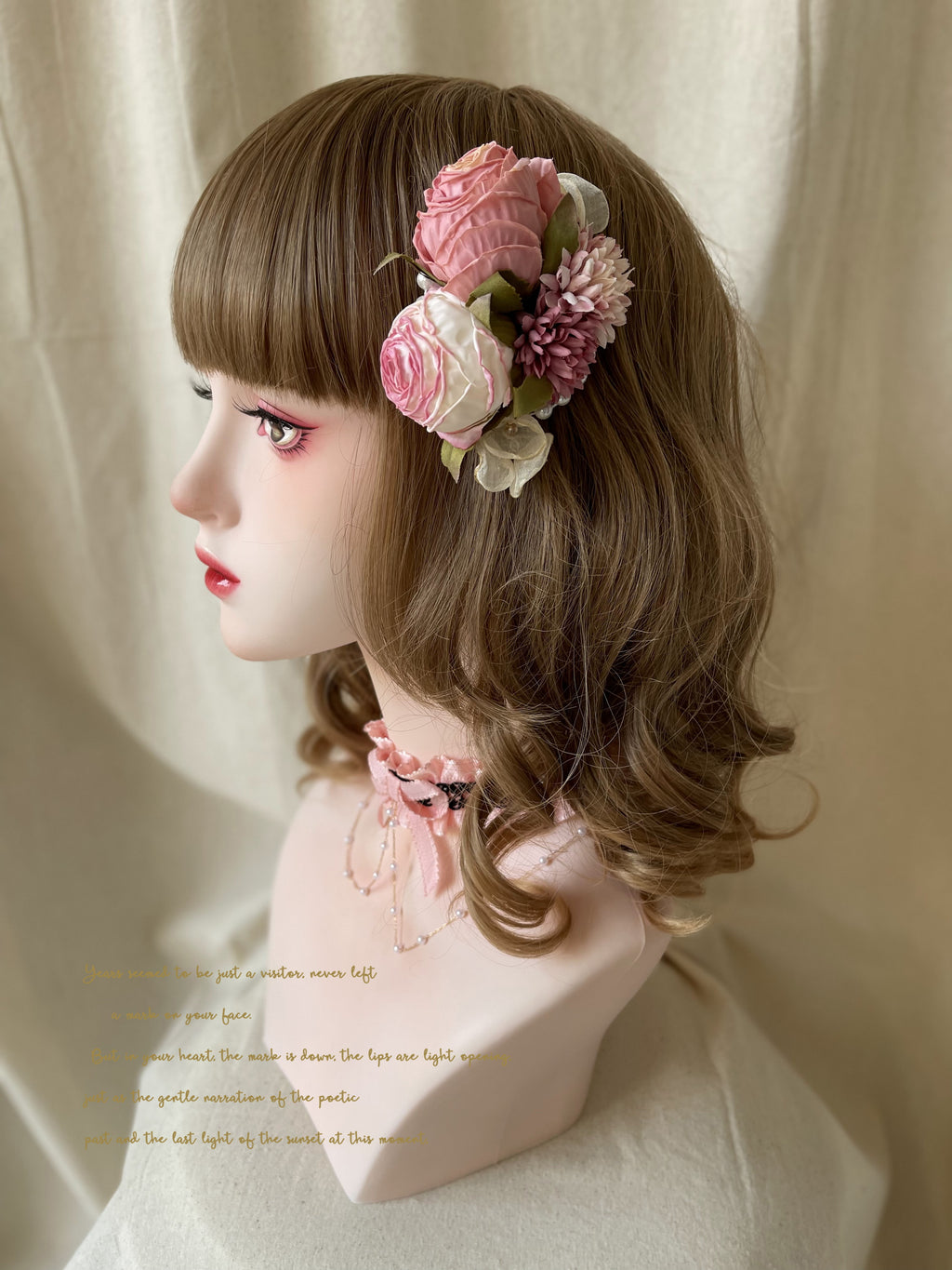 【同時購入のみ】Rose Fairy 帽子・コサージュ他アクセサリー