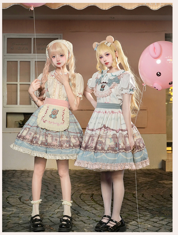 こぐまちゃんのドールハウス ジャンパースカート