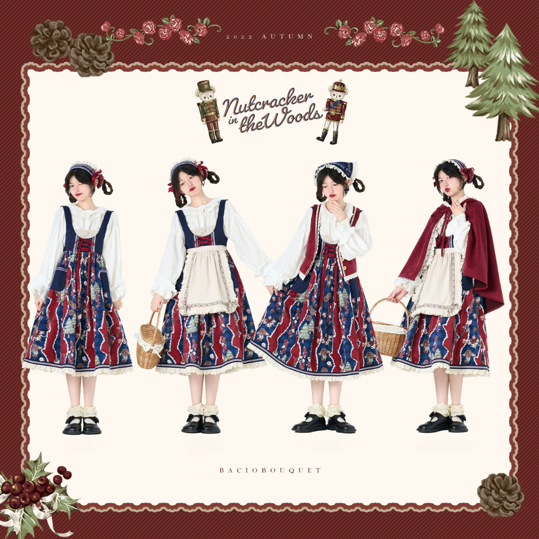 [Only available with simultaneous purchase] Nutcracker Bear country-style accessories
