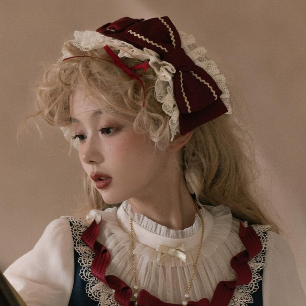 Rosy Cheeks ヘッドドレス・ブローチ