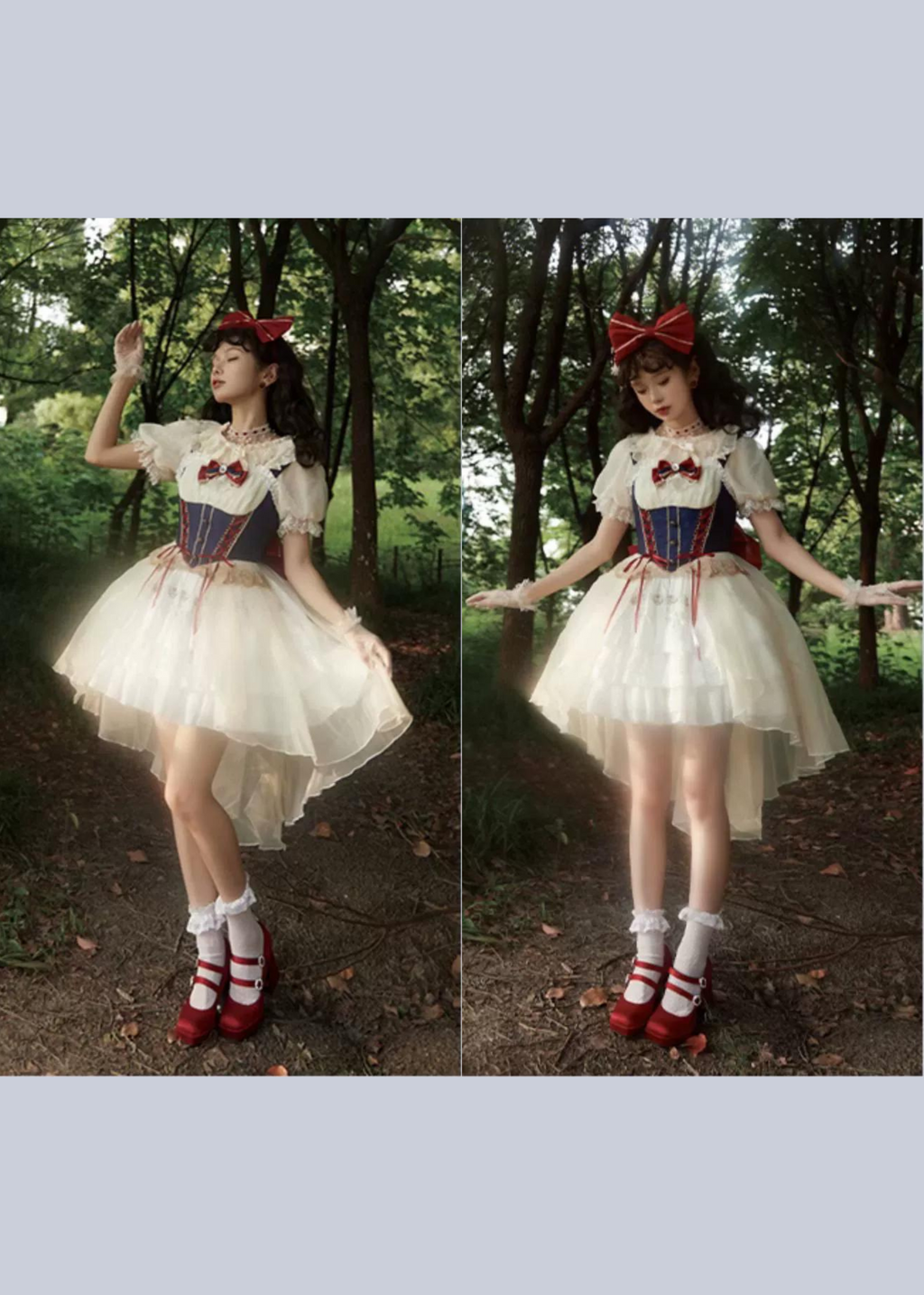 Poison Apple ミニ丈ジャンパースカート