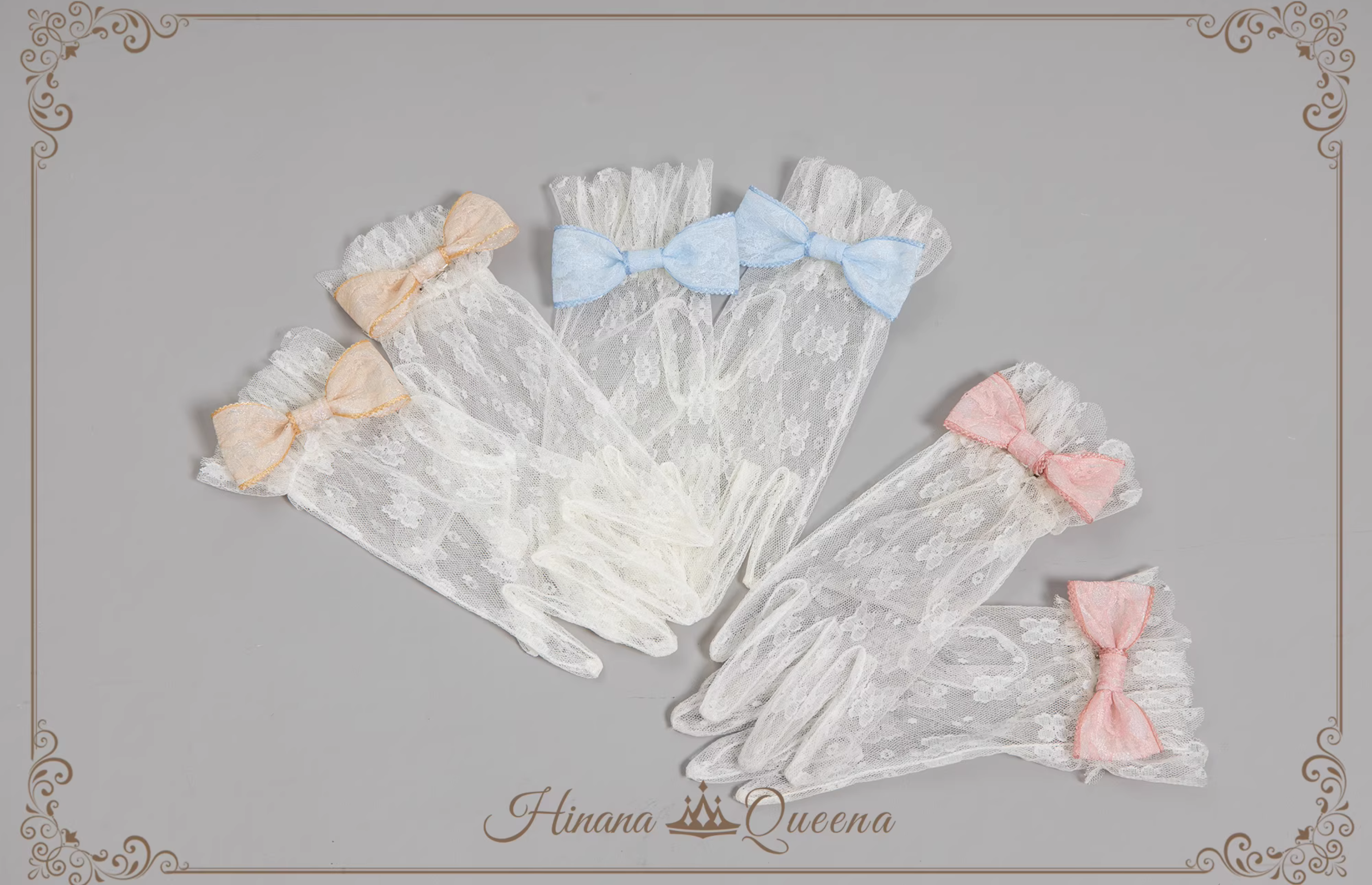 【同時購入のみ】Cotton Candy ボンネット・グローブ