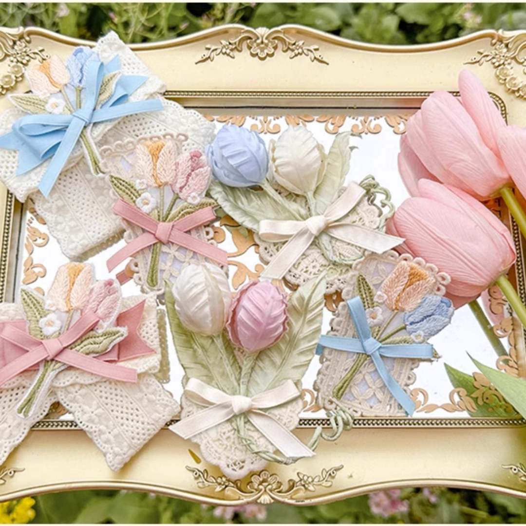 【同時購入のみ】Tulip Bouquet カチューシャ・コサージュ他アクセサリー