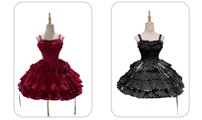 【予約販売】Fairy Garden バレエ風ショートドレス 新色追加