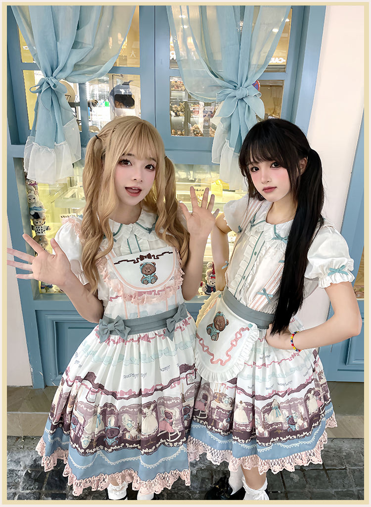 こぐまちゃんのドールハウス ジャンパースカート