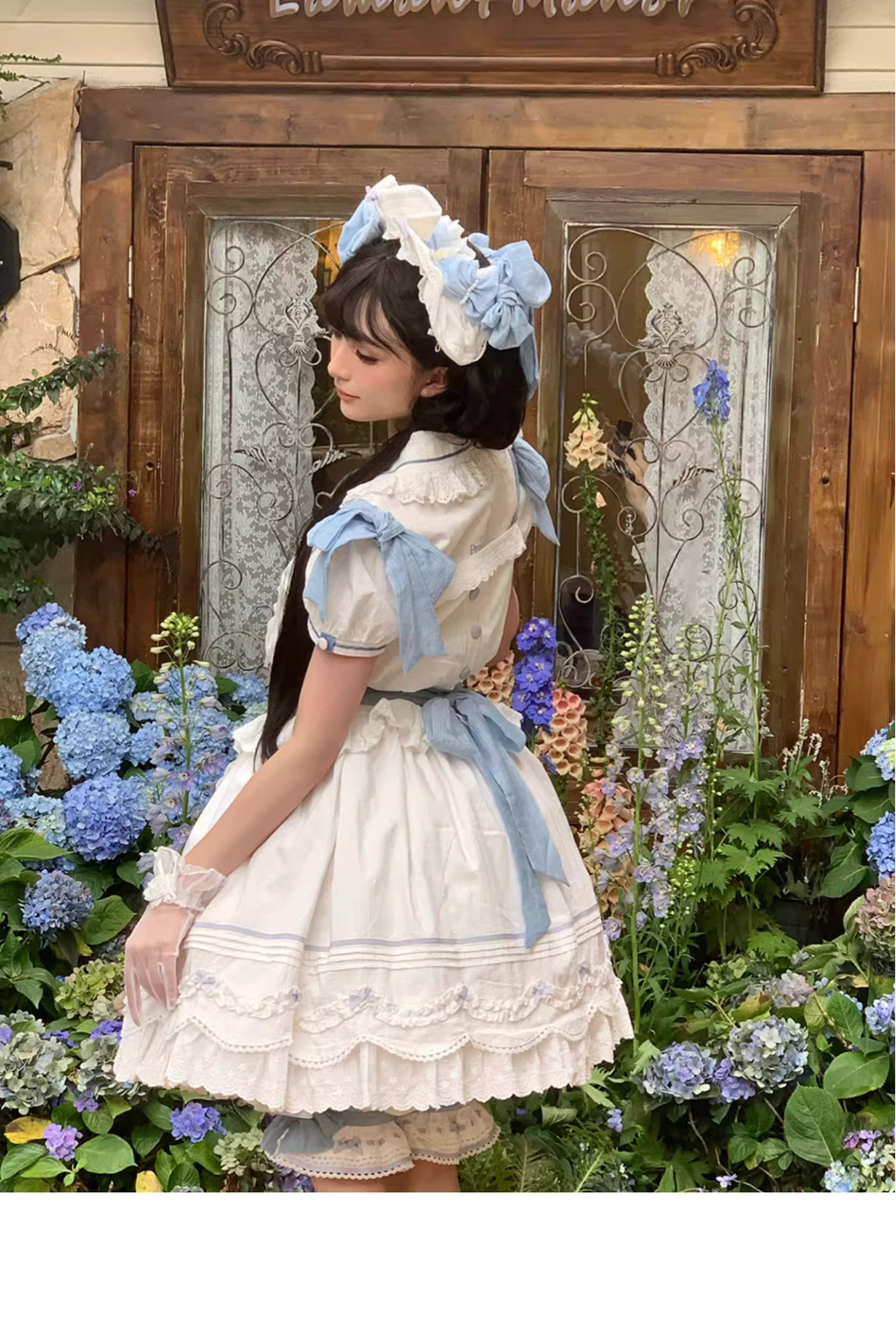 Mysterious Embroidery コットン2wayノースリーブトップス