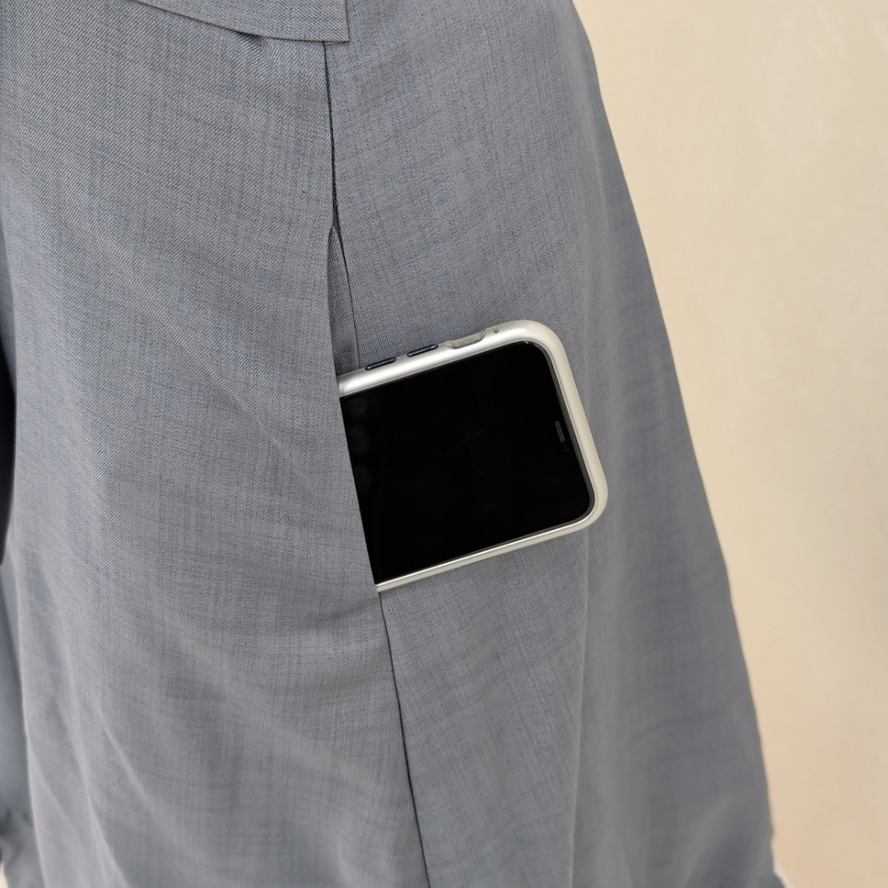 【限定特別価格】クラシカルリボンジャンパースカート・グレー ＋パニエ