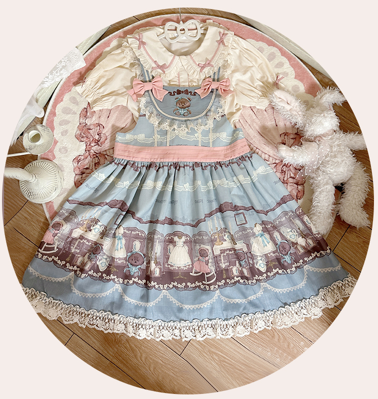 こぐまちゃんのドールハウス ジャンパースカート