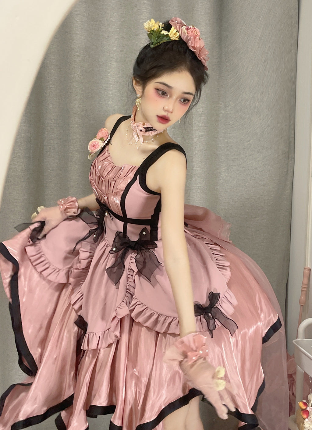 【同時購入のみ】Rose Fairy 帽子・コサージュ他アクセサリー