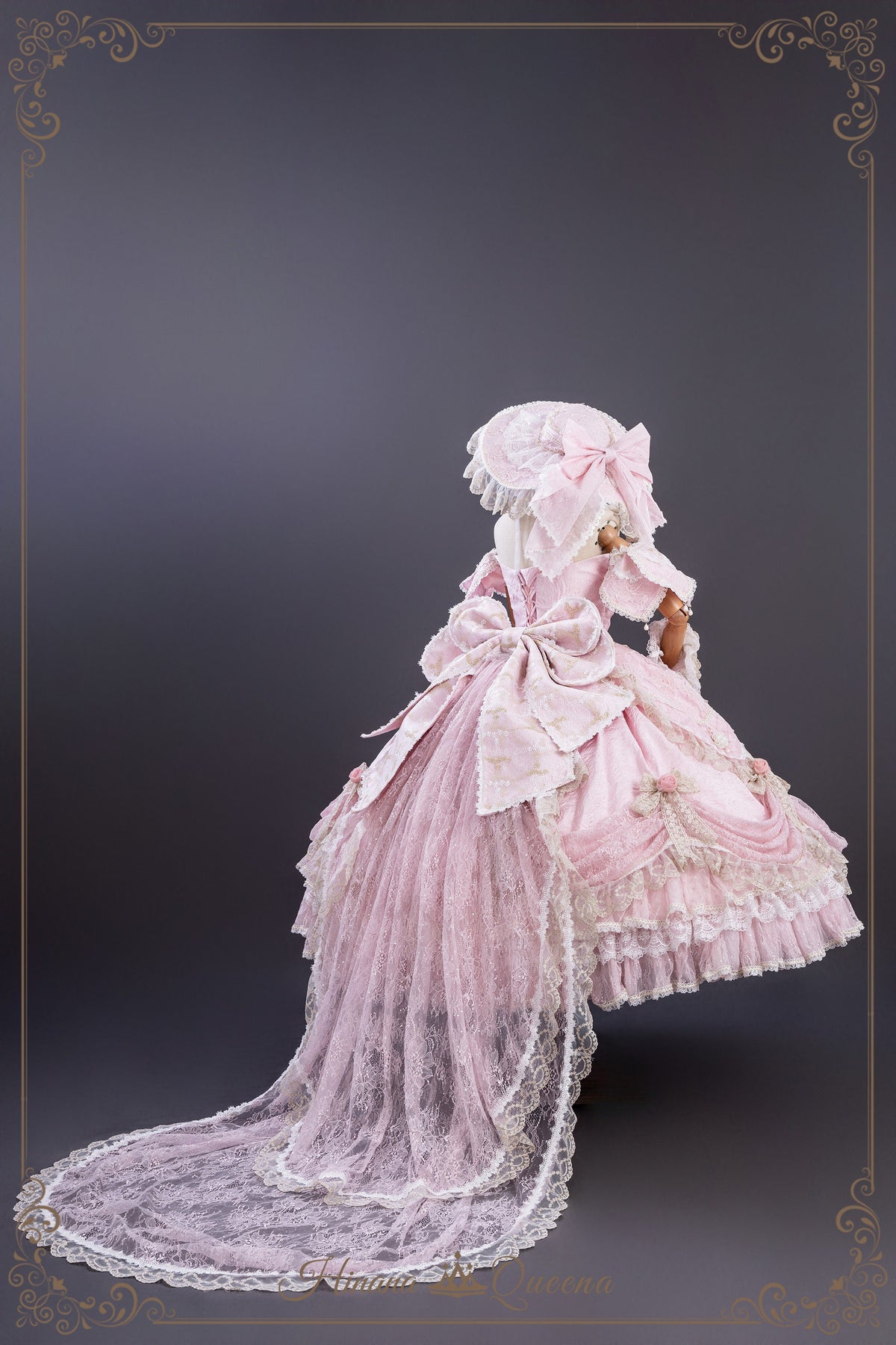 【受注予約9/16まで】With Bell プリンセスドレス ショート丈・ピンク