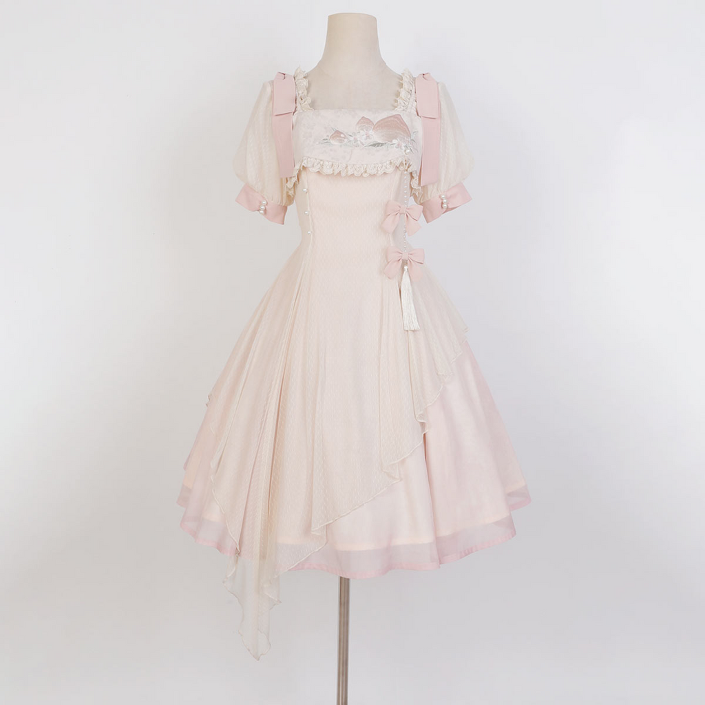 Little Peach スウィートフェアリー半袖ワンピース