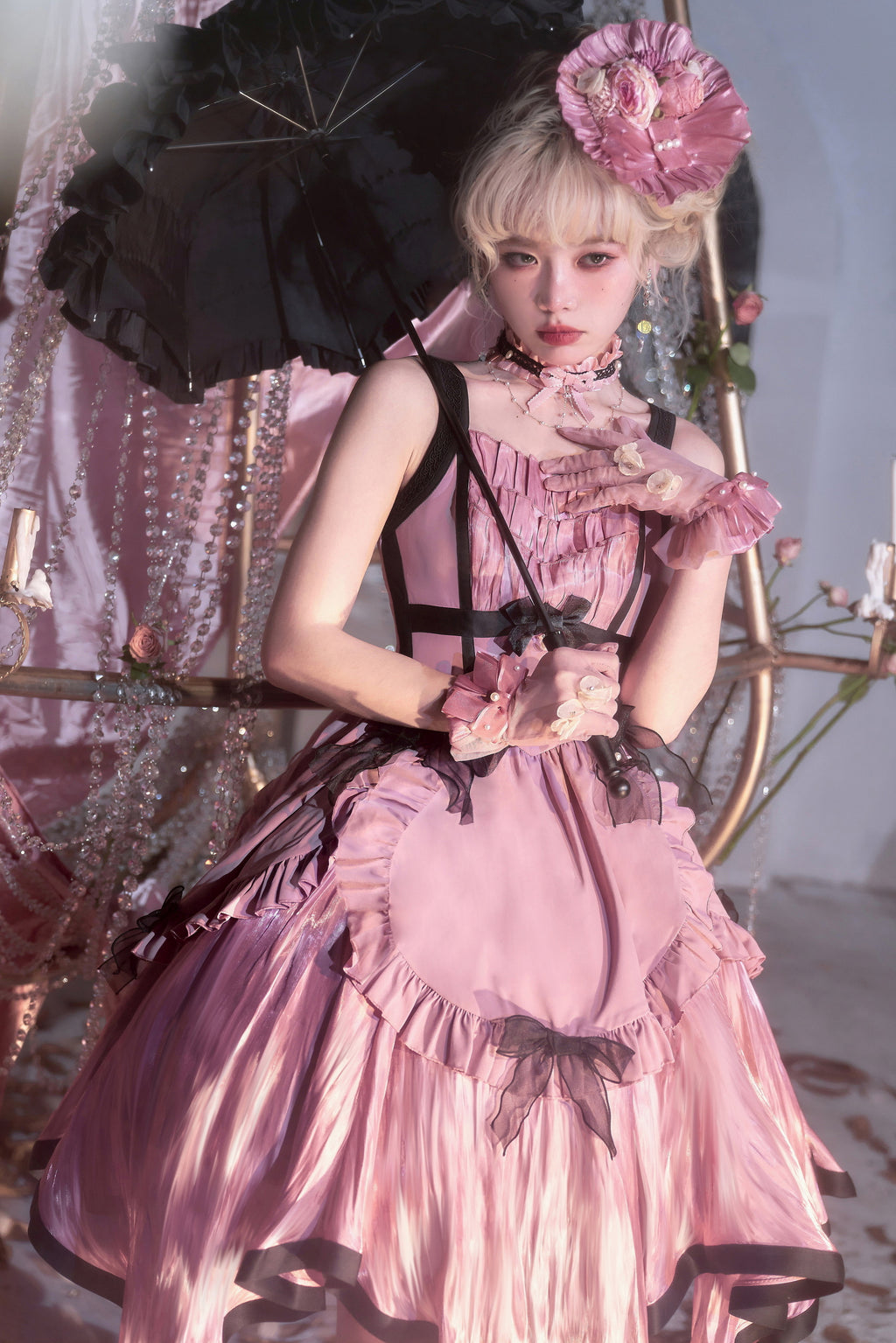 【同時購入のみ】Rose Fairy 帽子・コサージュ他アクセサリー