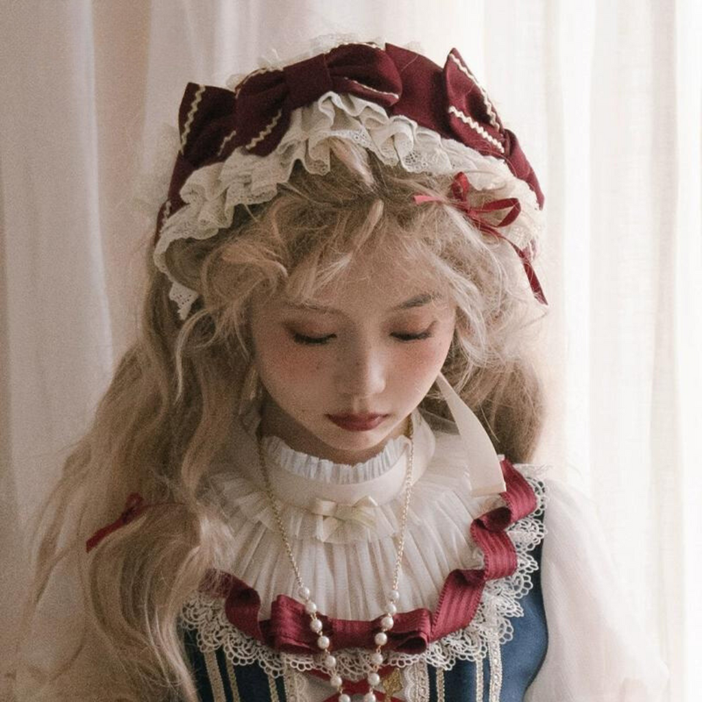 Rosy Cheeks ヘッドドレス・ブローチ