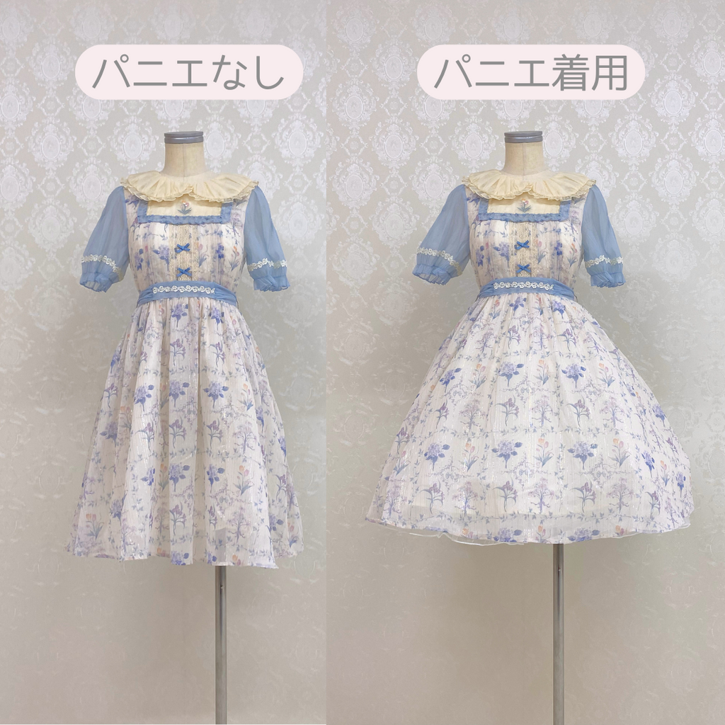 Summer Flower Wall クラシカルワンピース 全3タイプ