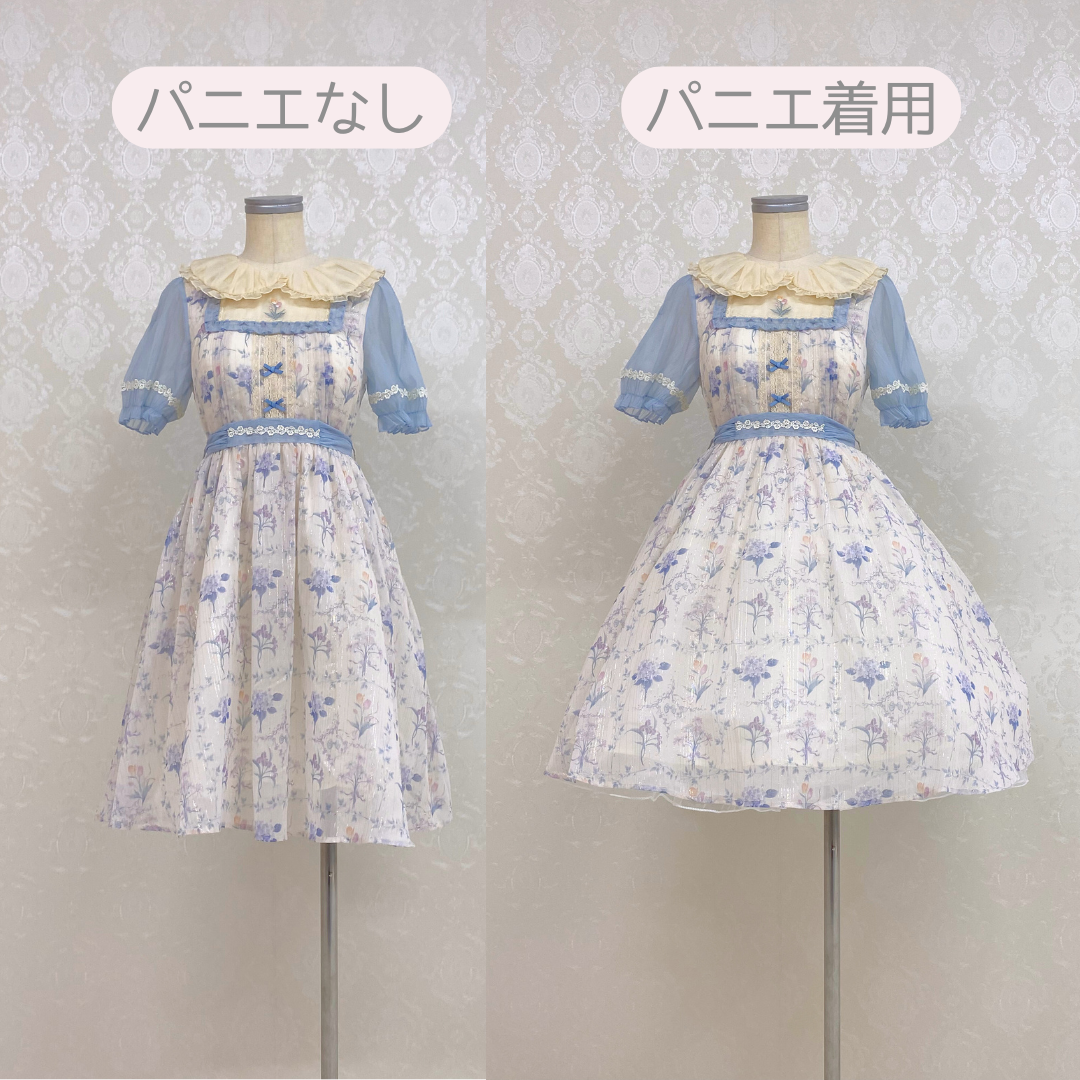 Summer Flower Wall Classical Dress All 3 types