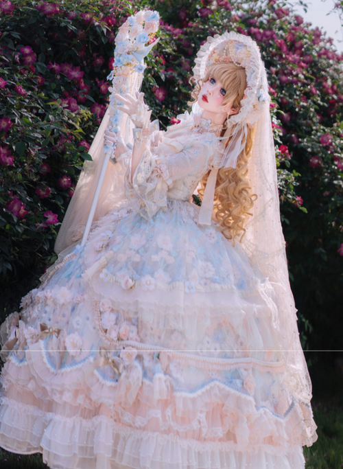 Royal tea party 薔薇のプリンセスドレス