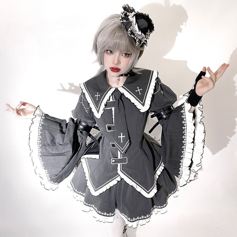 Cross Belt 制服風ゴシックセットアップ