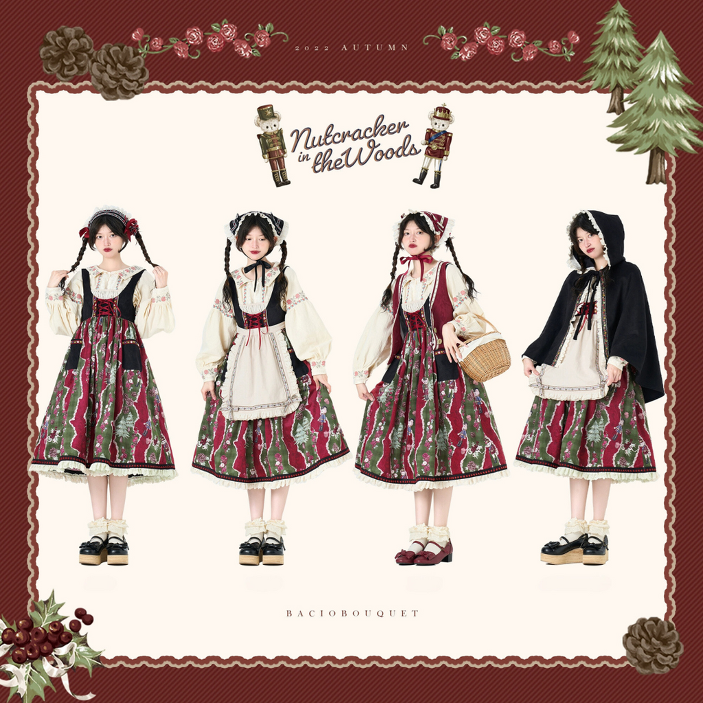 [Only available with simultaneous purchase] Nutcracker Bear country-style accessories