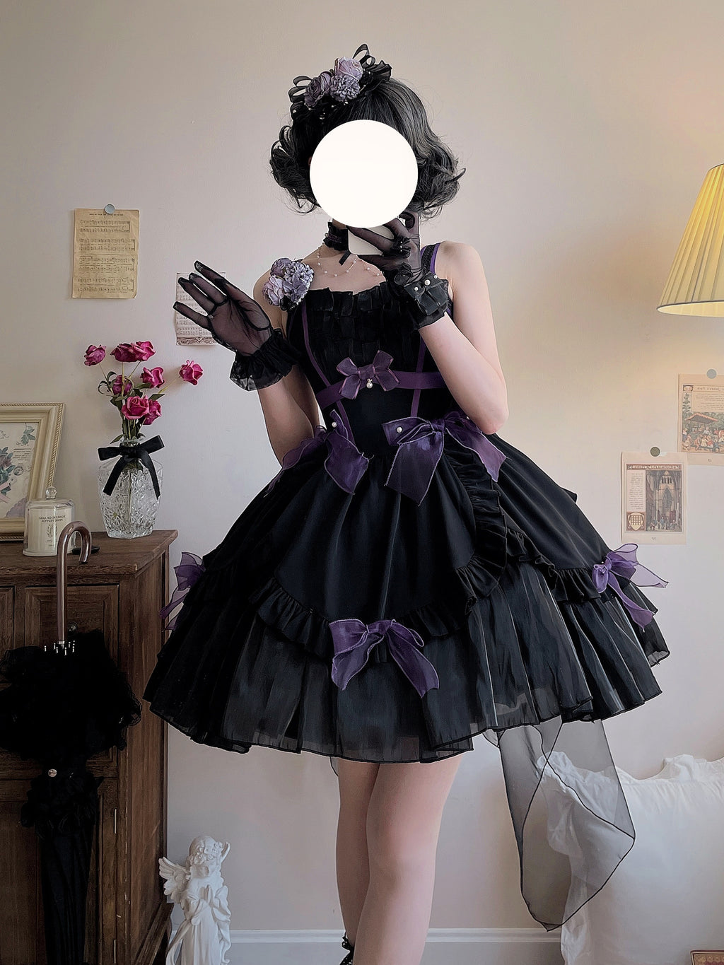 【同時購入のみ】Rose Fairy 帽子・コサージュ他アクセサリー