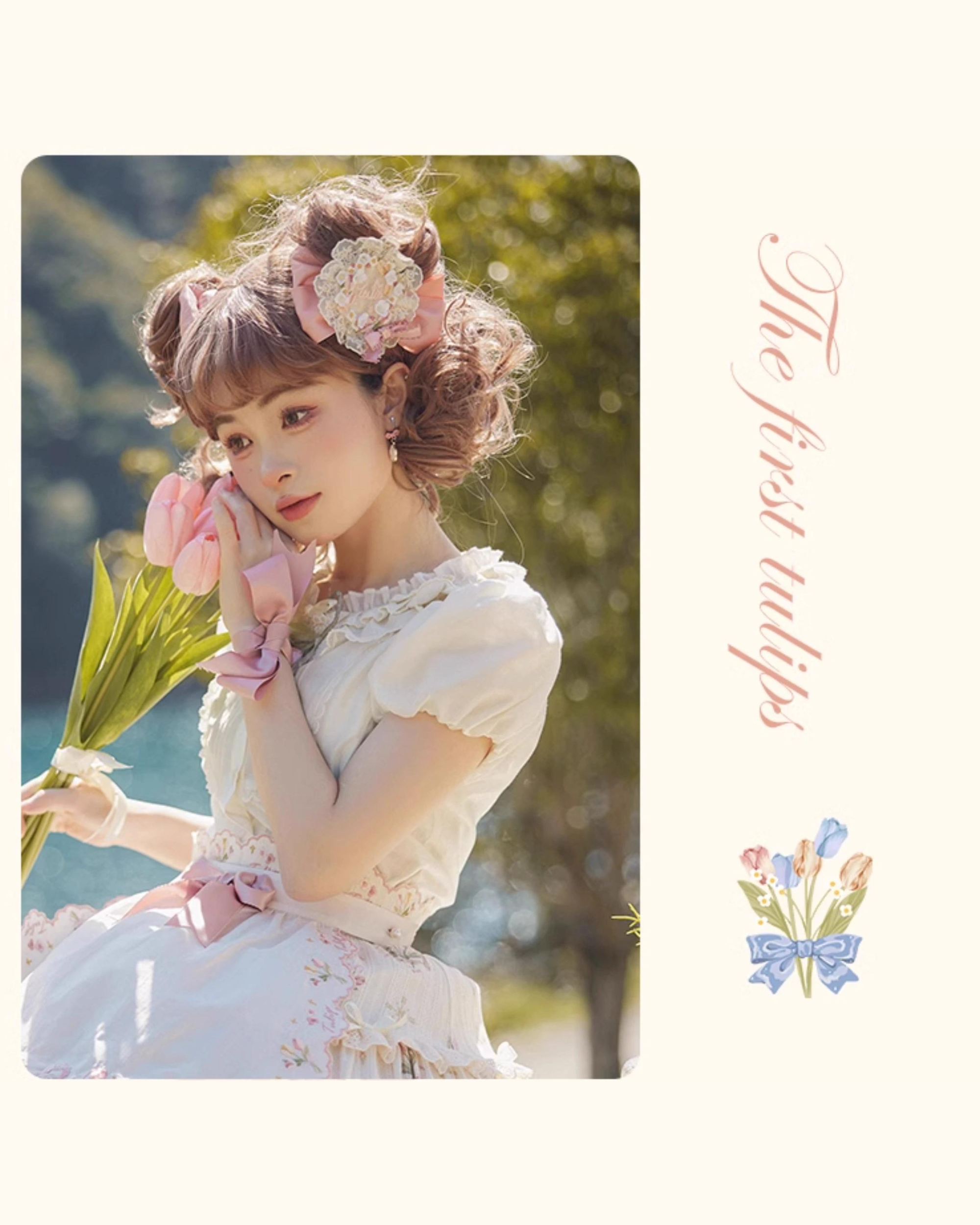 【同時購入のみ】Tulip Bouquet カチューシャ・コサージュ他アクセサリー