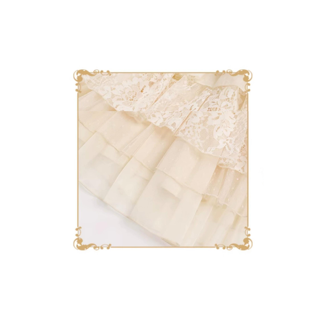 【予約販売】カップケーキフリルジャンパースカート