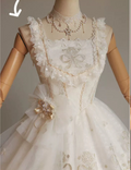 Snow Dream Dance Flower Jumper Skirt