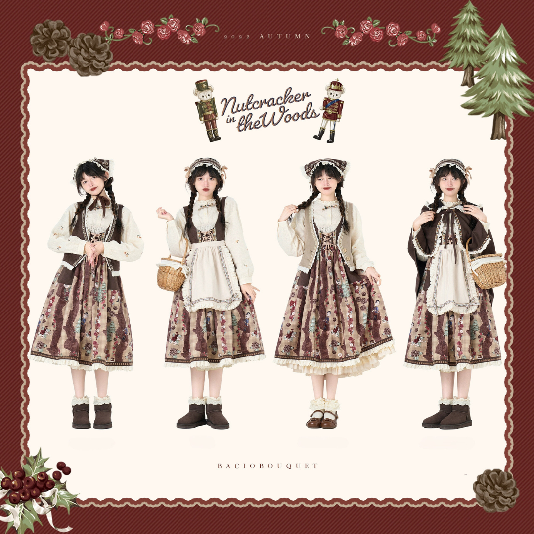 [Only available with simultaneous purchase] Nutcracker Bear country-style accessories