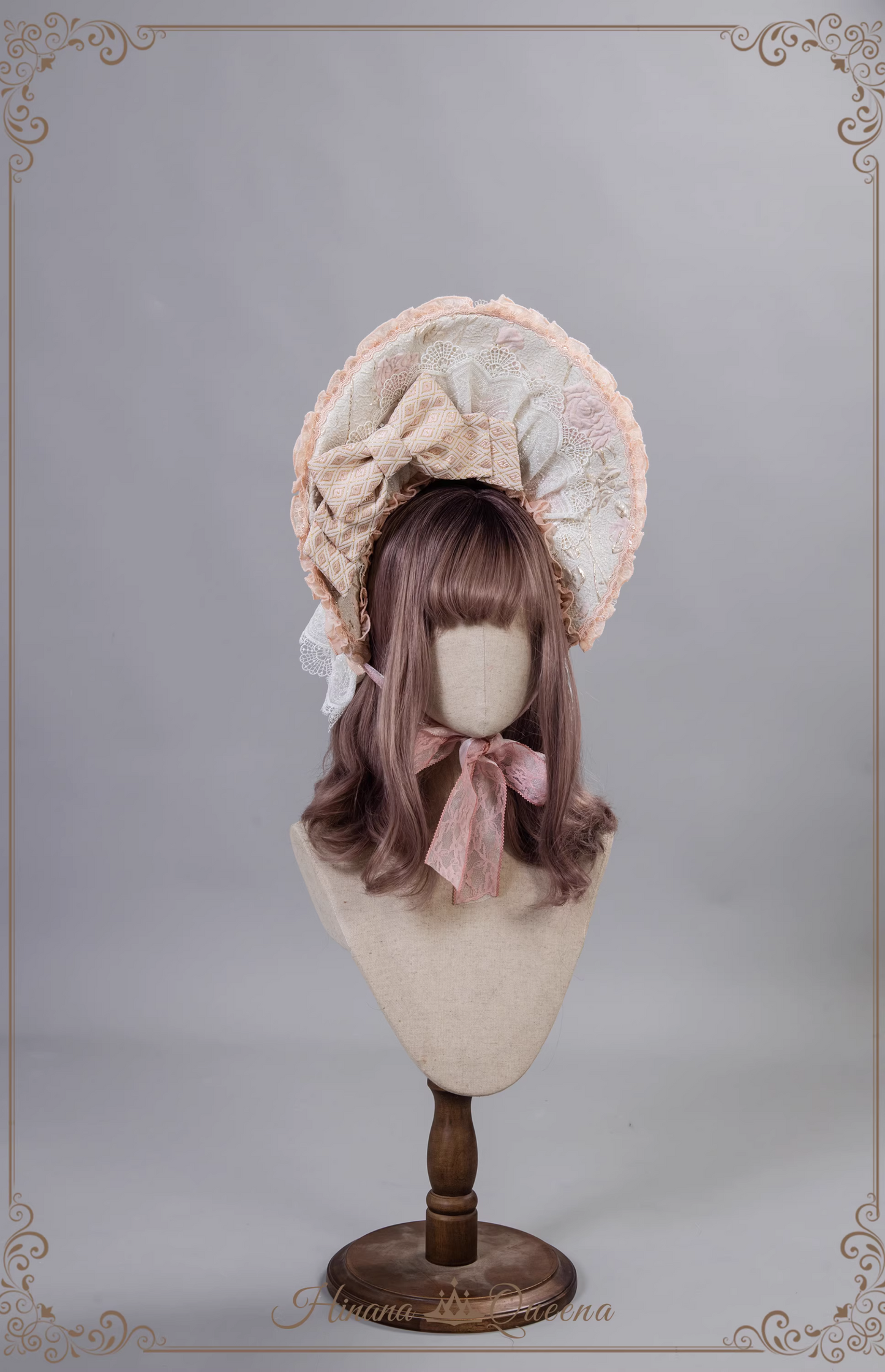 [Only available with simultaneous purchase] Cotton Candy Bonnet Gloves