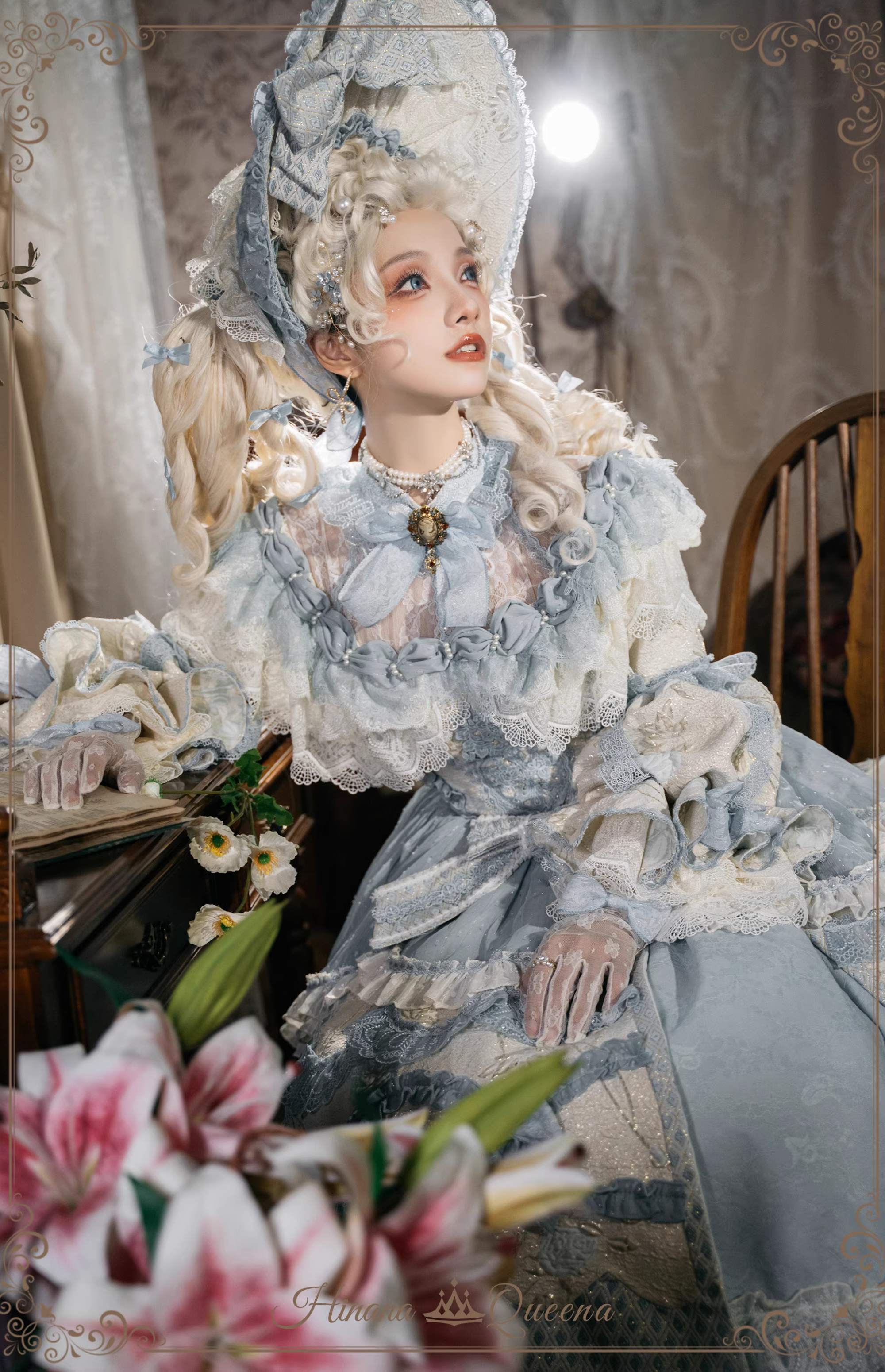 【同時購入のみ】Cotton Candy ボンネット・グローブ