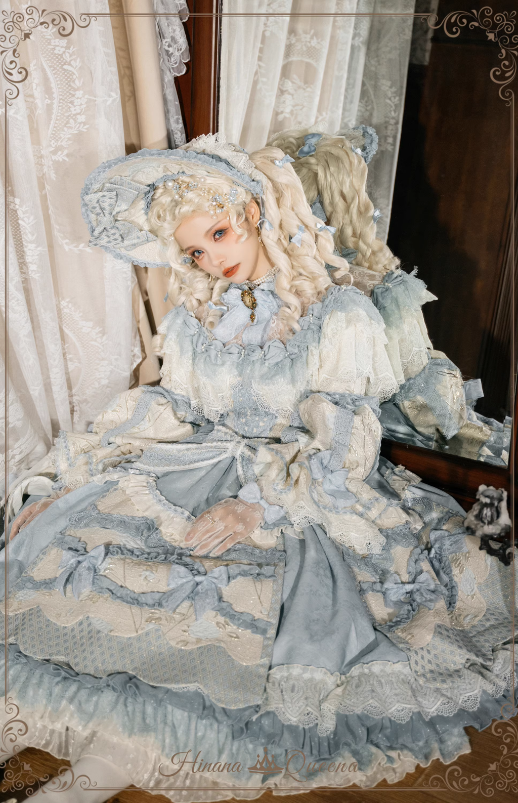 【同時購入のみ】Cotton Candy ボンネット・グローブ