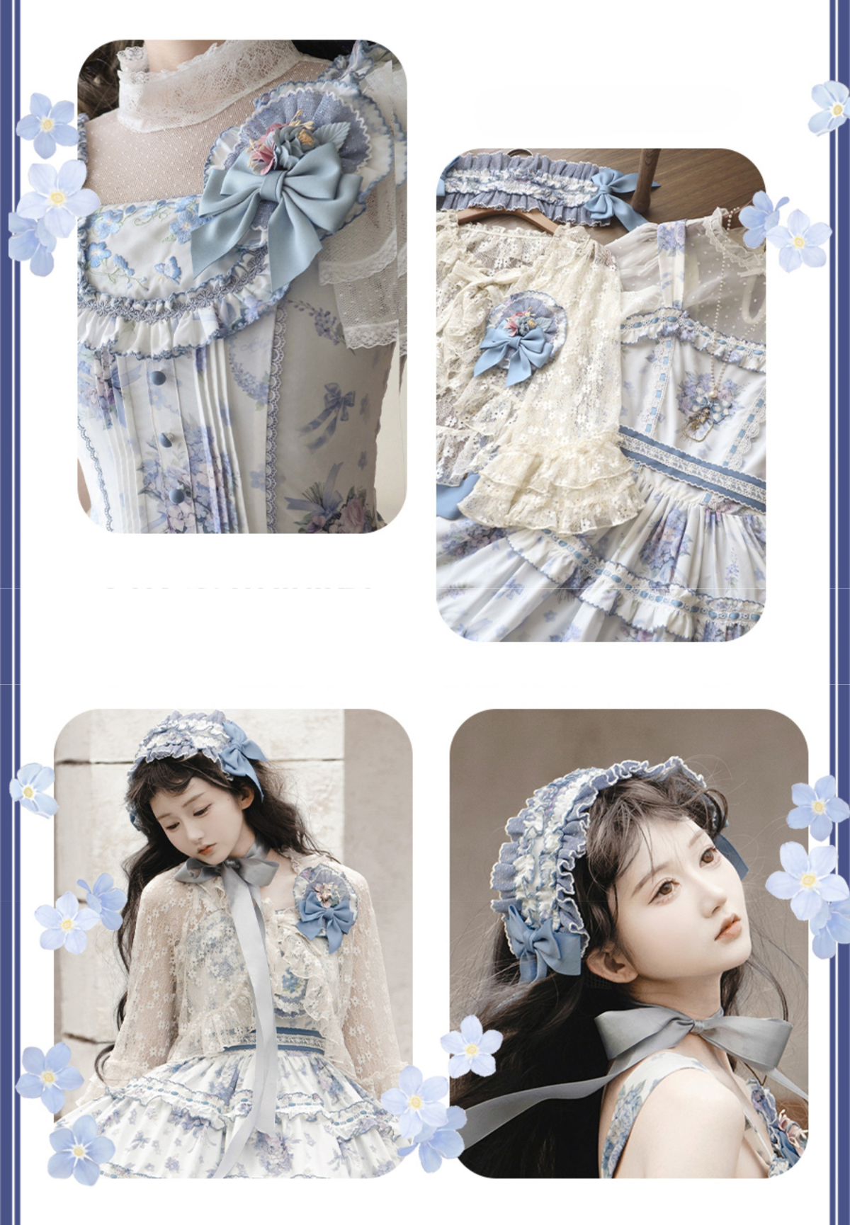 Eternal Bouquet ヘッドドレス・ブローチ他アクセサリー