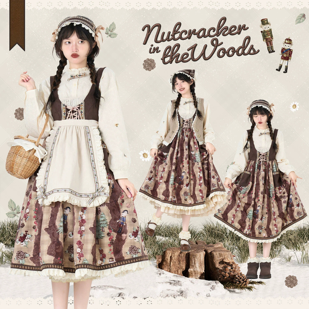 【同時購入のみ】Nutcracker Bear カントリー風アクセサリー