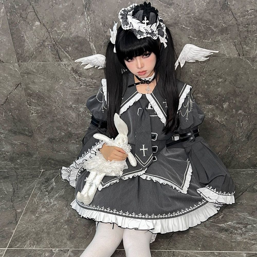 Cross Belt 制服風ゴシックセットアップ